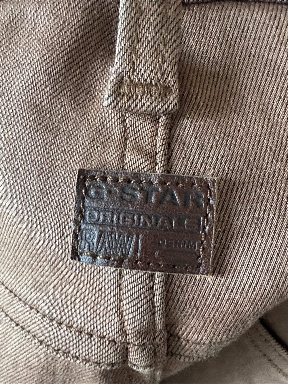 G-Star Raw Brown Denim Pants - Picture 4 of 5